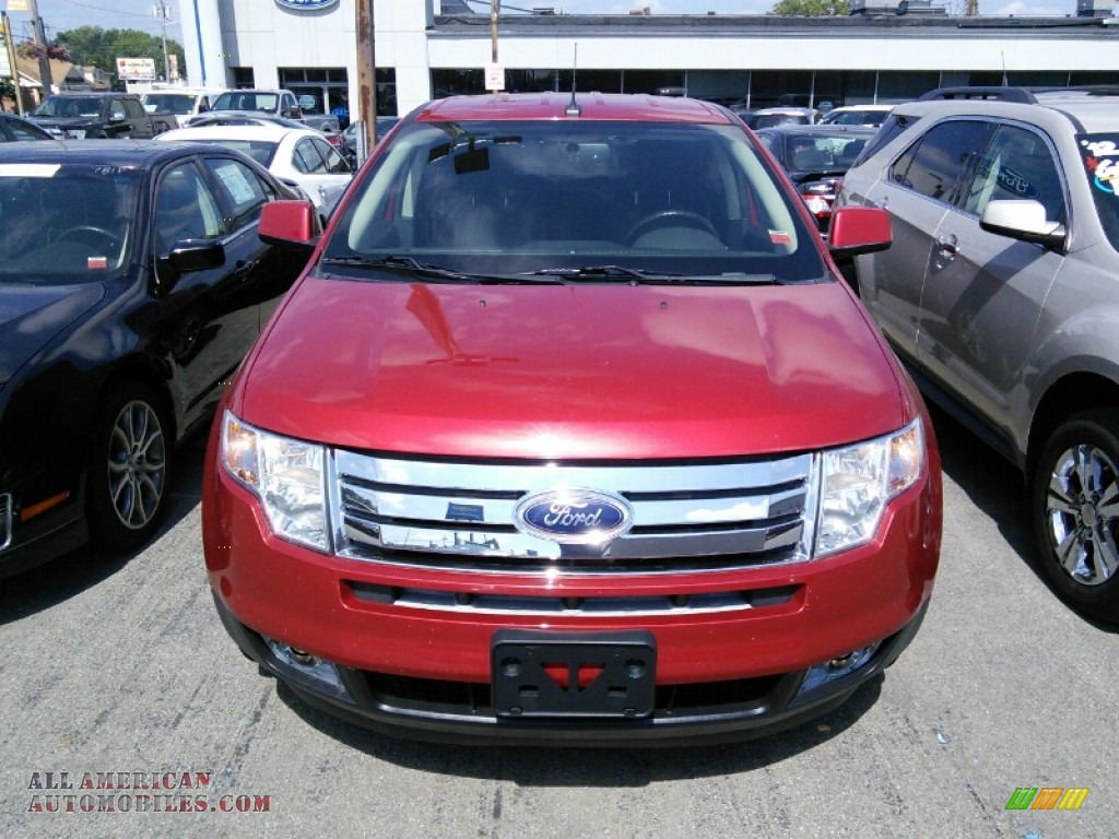 2010 Edge Limited AWD - Red Candy Metallic / Charcoal Black photo #2