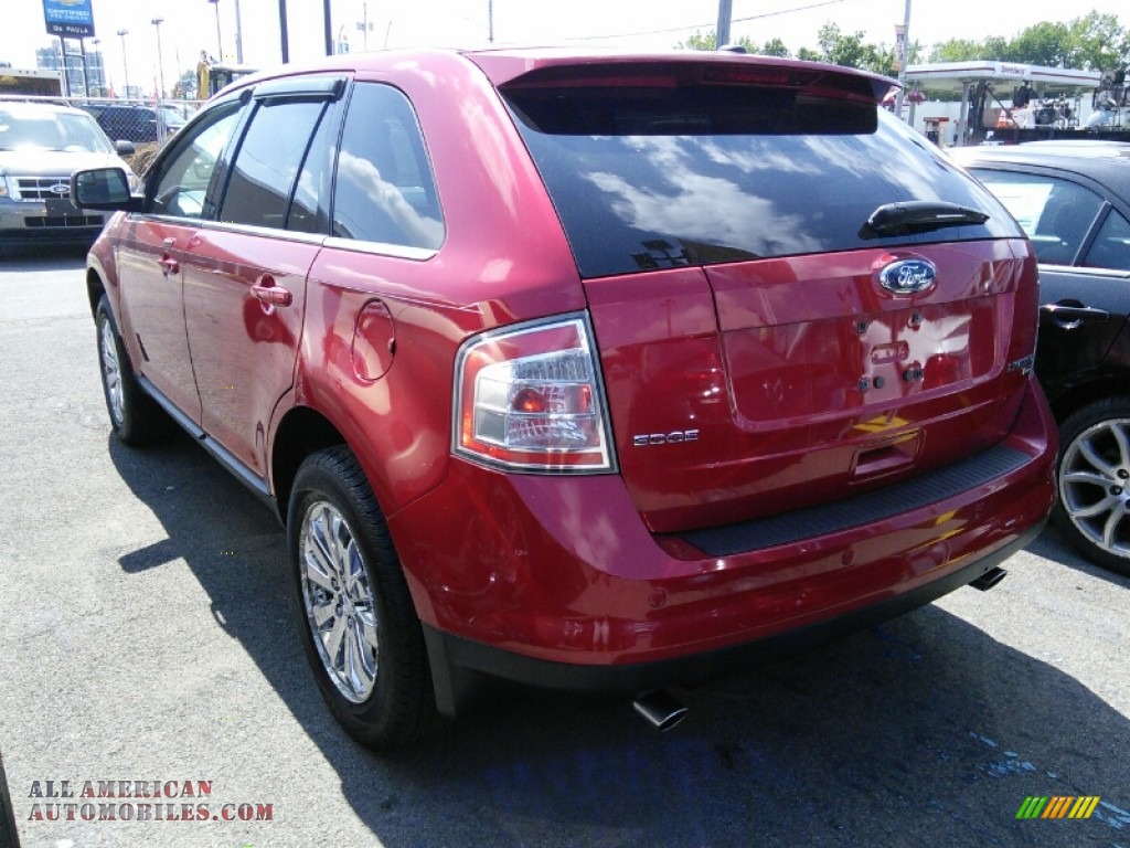 2010 Edge Limited AWD - Red Candy Metallic / Charcoal Black photo #4