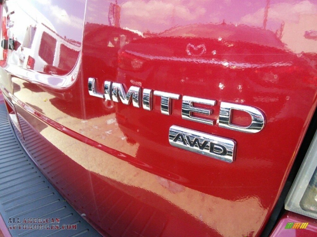 2010 Edge Limited AWD - Red Candy Metallic / Charcoal Black photo #6