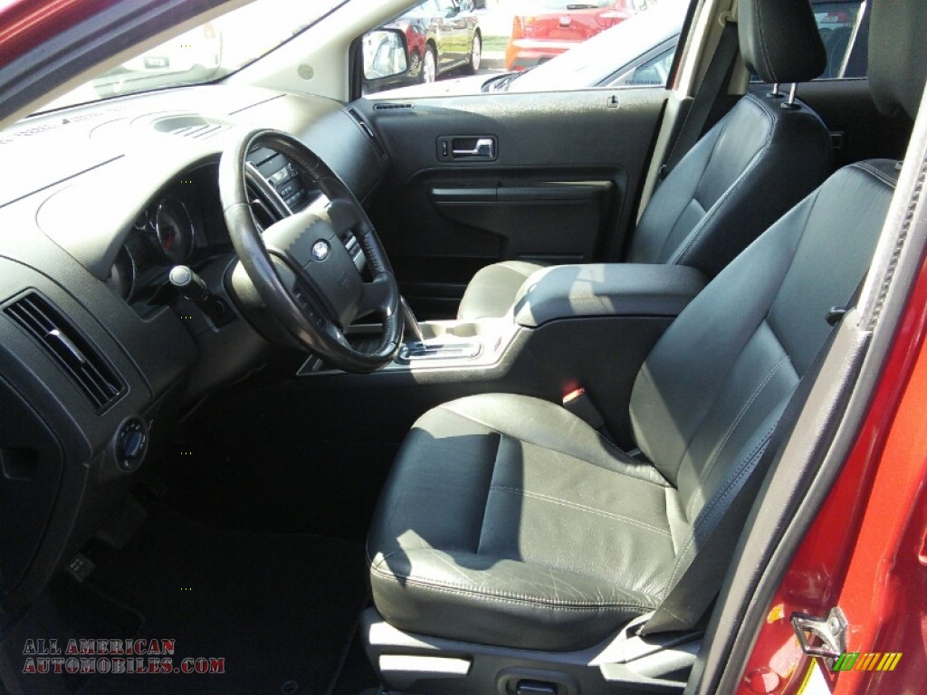2010 Edge Limited AWD - Red Candy Metallic / Charcoal Black photo #8