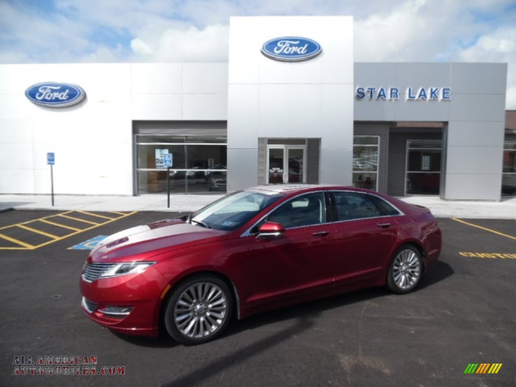 Ruby Red / Charcoal Black Lincoln MKZ 2.0L EcoBoost AWD