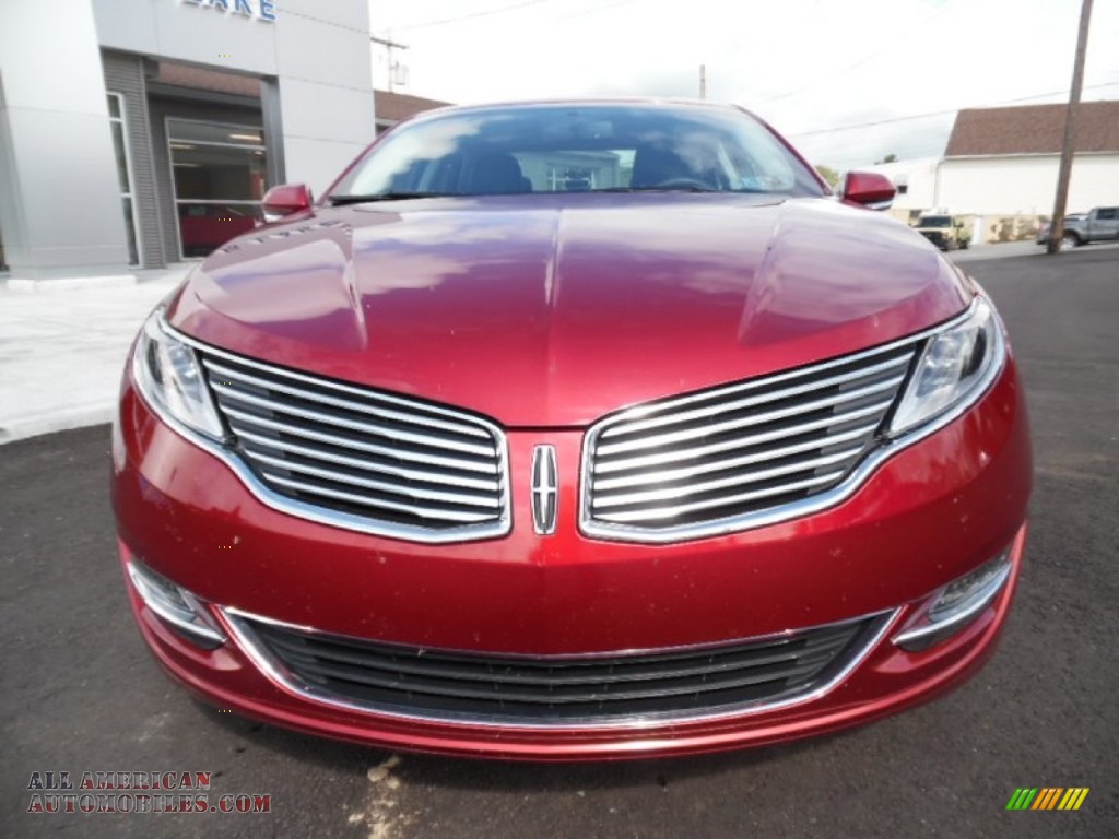 2013 MKZ 2.0L EcoBoost AWD - Ruby Red / Charcoal Black photo #8