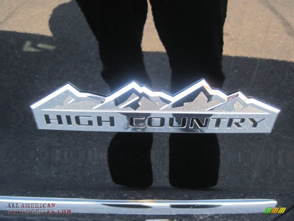 2015 Silverado 1500 High Country Crew Cab 4x4 - Black / High Country Saddle photo #8