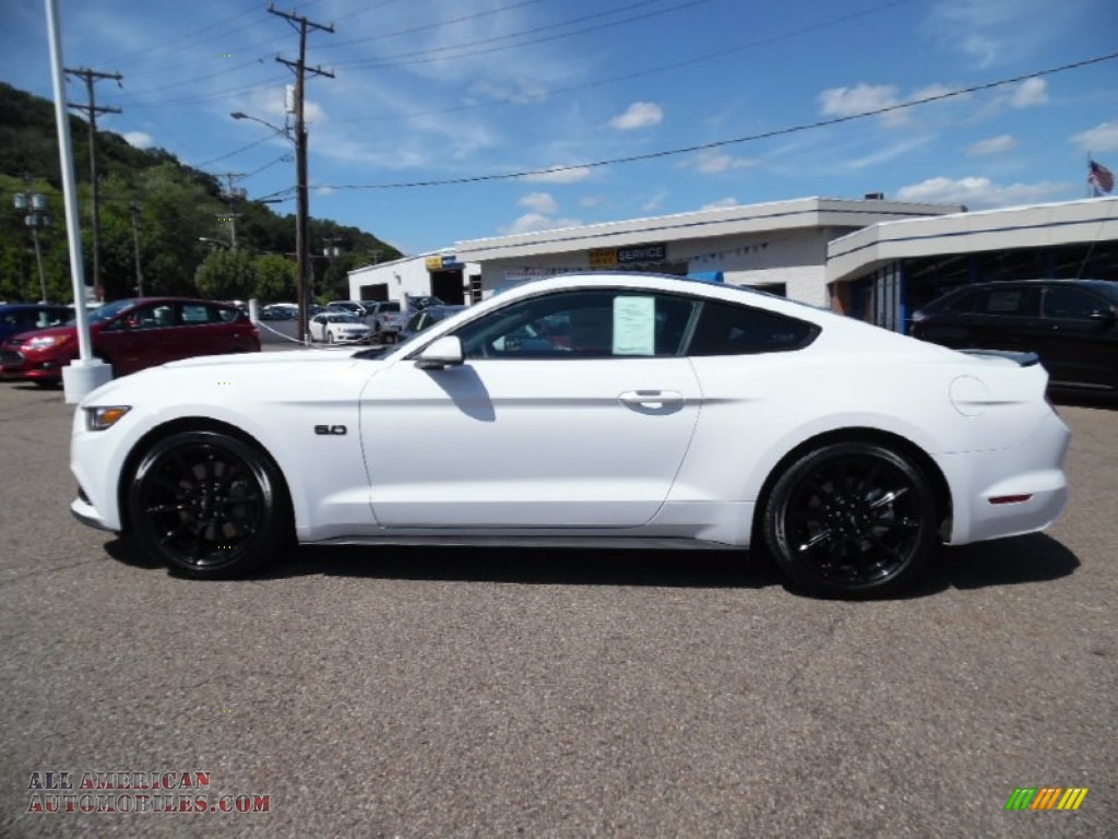 2016 Mustang GT Coupe - Oxford White / Ebony Recaro Sport Seats photo #6