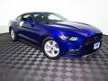 Ford Mustang V6 Coupe Deep Impact Blue Metallic photo #2