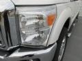 Ford F250 Super Duty Lariat Crew Cab 4x4 White Platinum Metallic photo #9