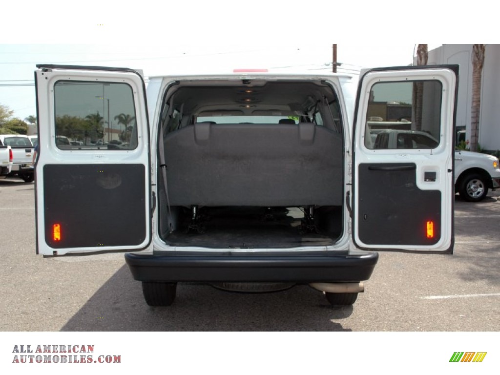 2013 E Series Van E350 XLT Passenger - Oxford White / Medium Flint photo #6