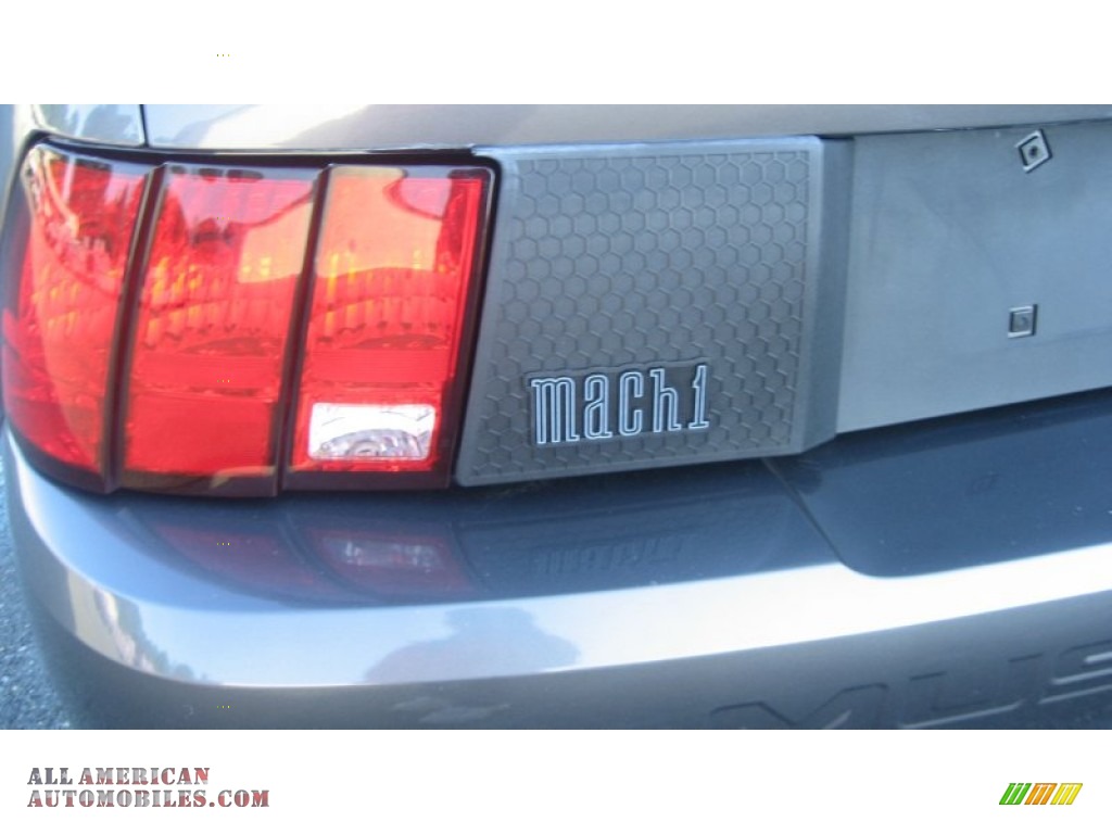 2003 Mustang Mach 1 Coupe - Dark Shadow Grey Metallic / Dark Charcoal photo #6