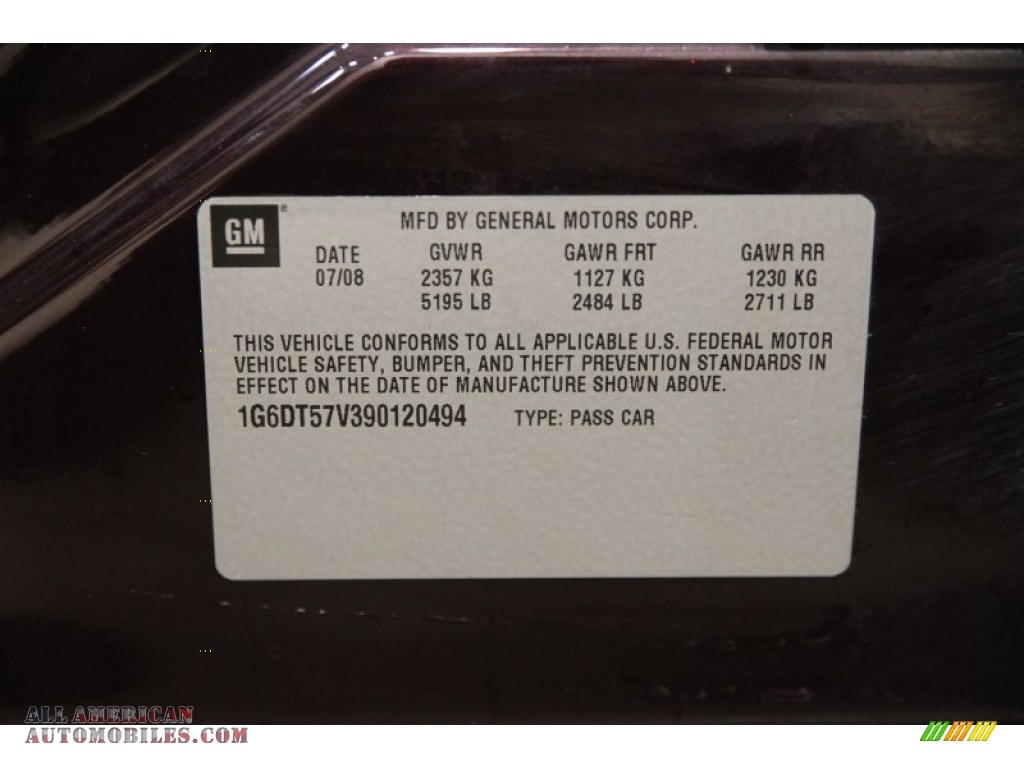 2009 CTS 4 AWD Sedan - Black Cherry / Light Titanium/Ebony photo #21