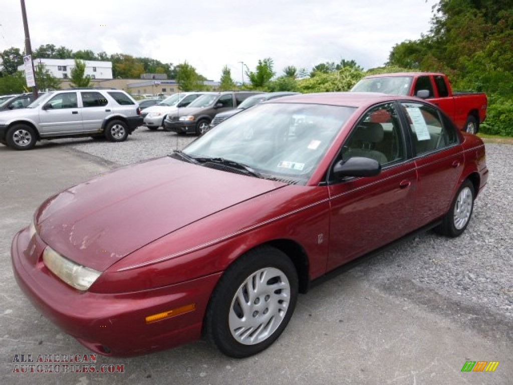 1999 S Series SL2 Sedan - Medium Red / Tan photo #1