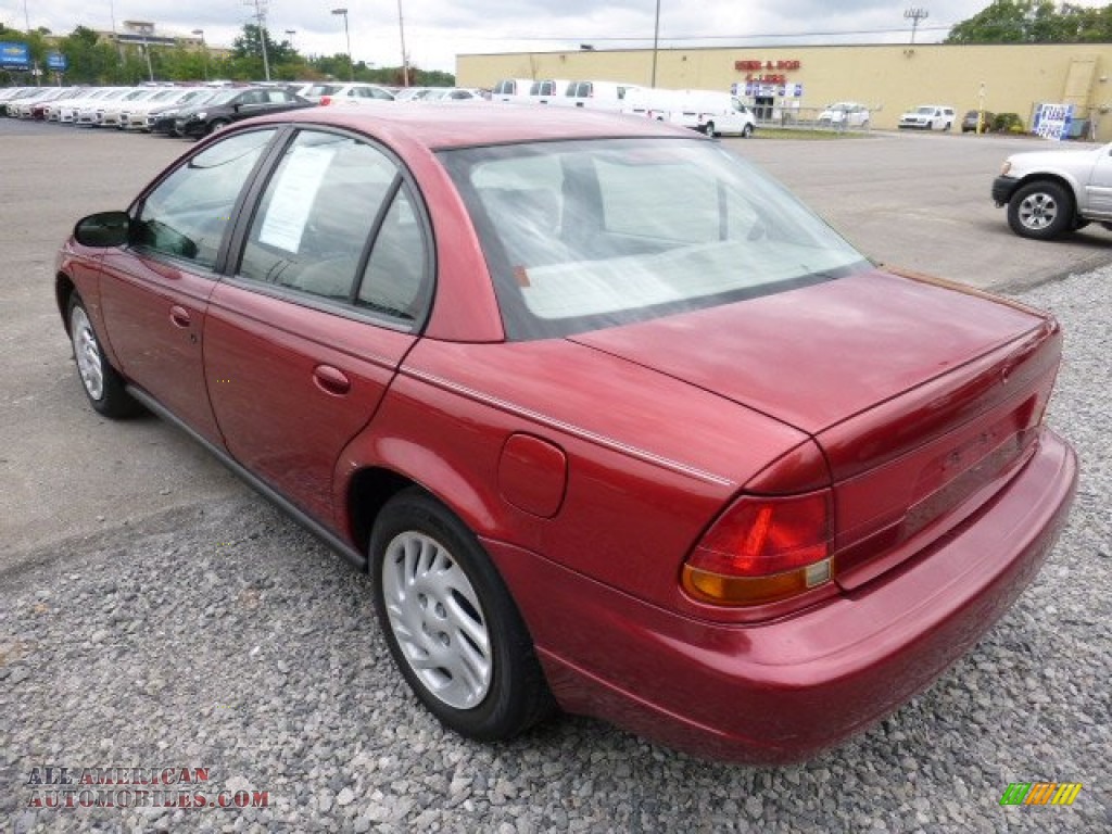 1999 S Series SL2 Sedan - Medium Red / Tan photo #2