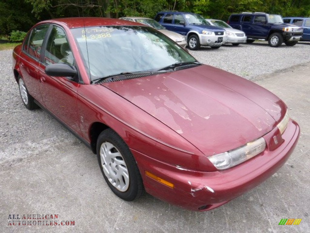 1999 S Series SL2 Sedan - Medium Red / Tan photo #5