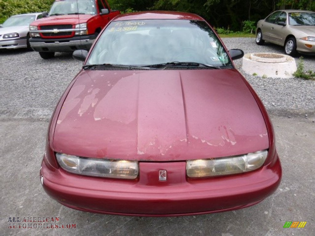 1999 S Series SL2 Sedan - Medium Red / Tan photo #6
