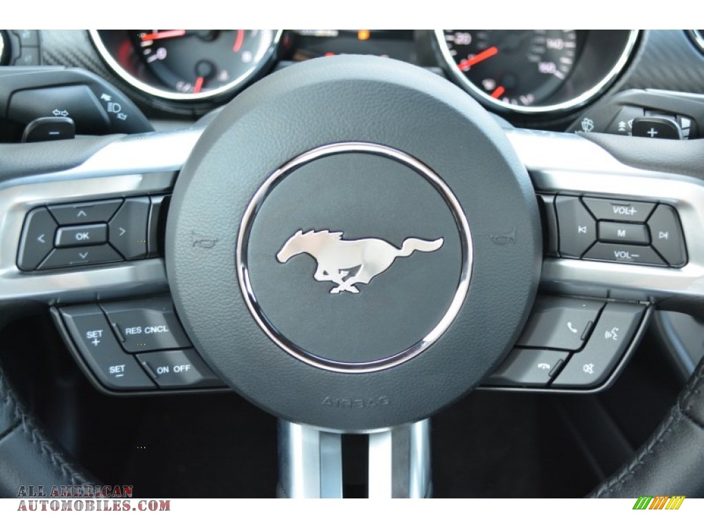 2016 Mustang V6 Coupe - Magnetic Metallic / Ebony photo #17