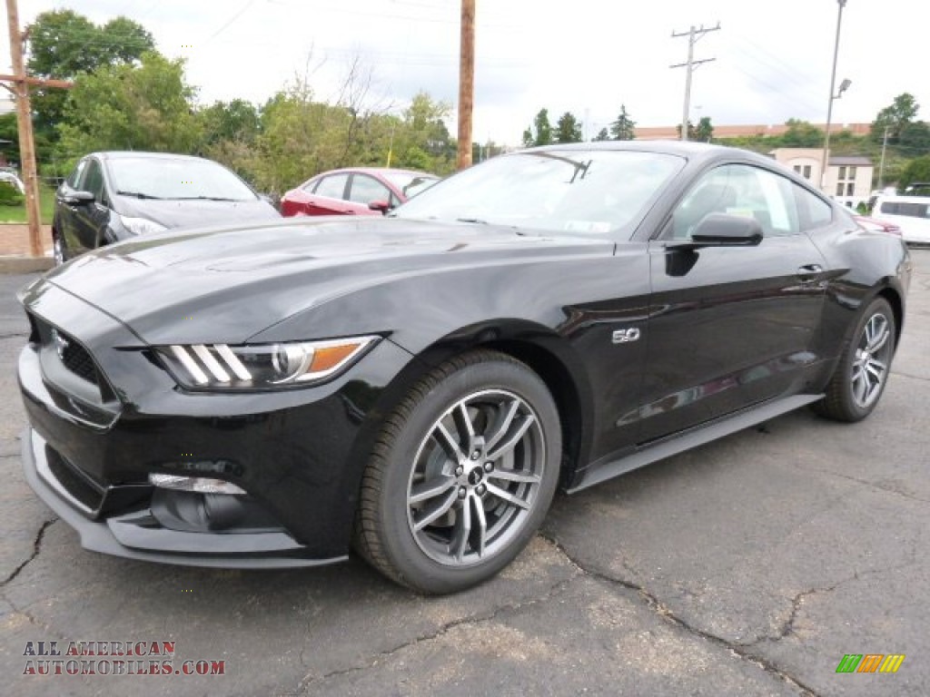2016 Mustang GT Coupe - Shadow Black / Ebony photo #5