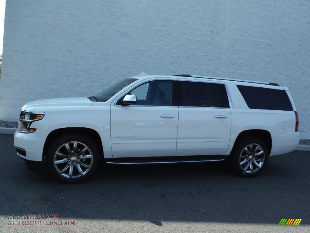 2016 Suburban LTZ 4WD - Summit White / Jet Black photo #2