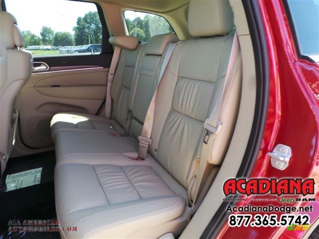 2015 Grand Cherokee Limited - Deep Cherry Red Crystal Pearl / Black/Light Frost Beige photo #12