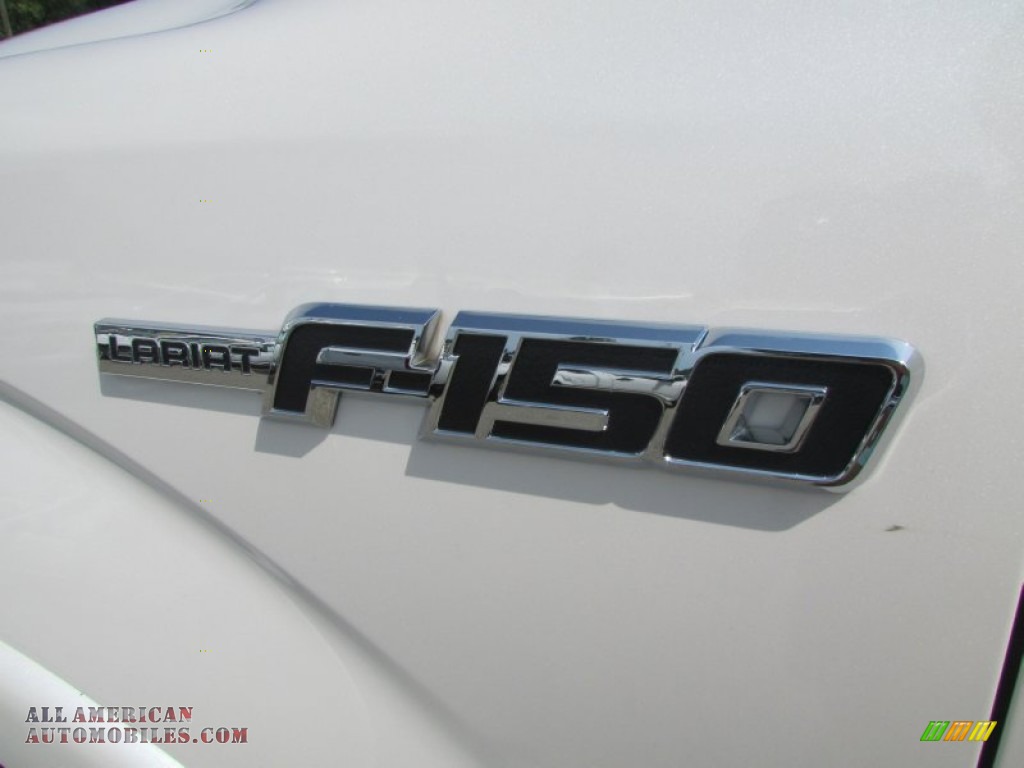 2011 F150 Lariat SuperCrew - Oxford White / Pale Adobe photo #56