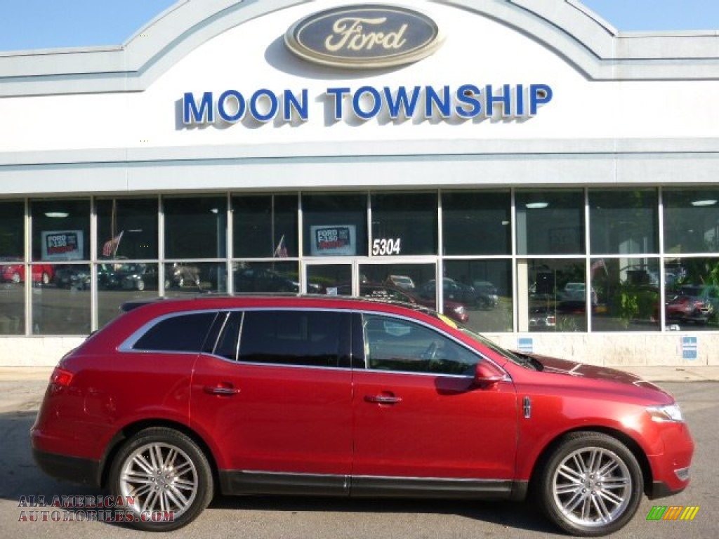 Ruby Red / Charcoal Black Lincoln MKT EcoBoost AWD