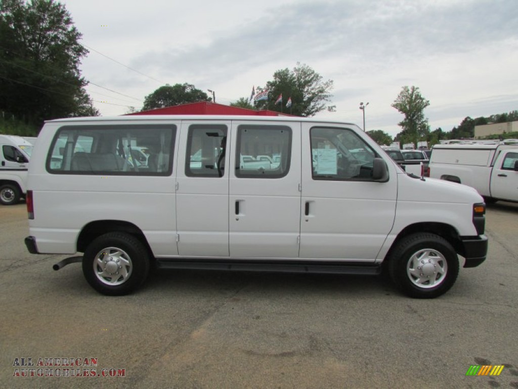 2010 E Series Van E350 XL Passenger - Oxford White / Medium Flint photo #7