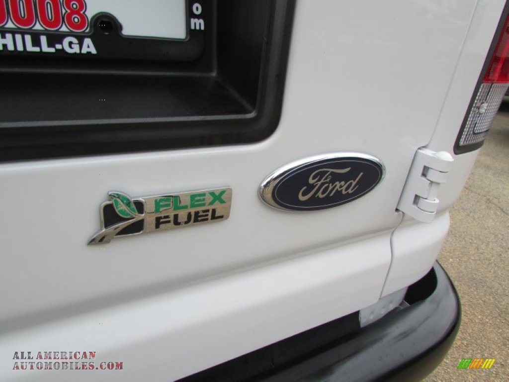 2010 E Series Van E350 XL Passenger - Oxford White / Medium Flint photo #11