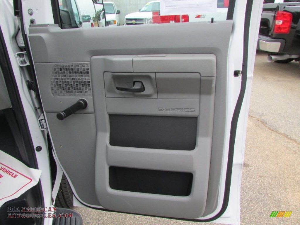 2010 E Series Van E350 XL Passenger - Oxford White / Medium Flint photo #16