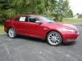 Ford Taurus Limited Ruby Red Metallic photo #2