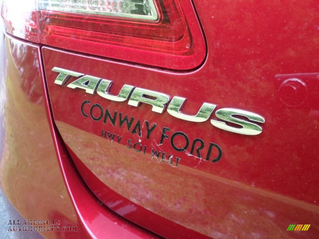 2015 Taurus Limited - Ruby Red Metallic / Charcoal Black photo #5