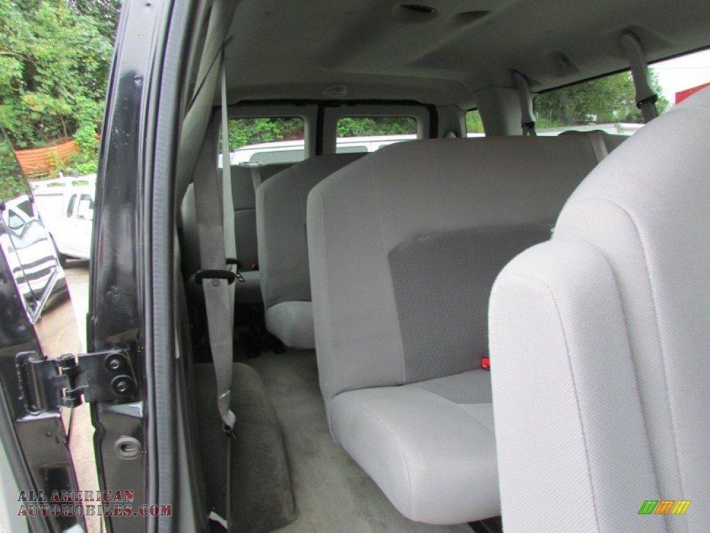 2013 E Series Van E350 XLT Extended Passenger - Black / Medium Flint photo #17