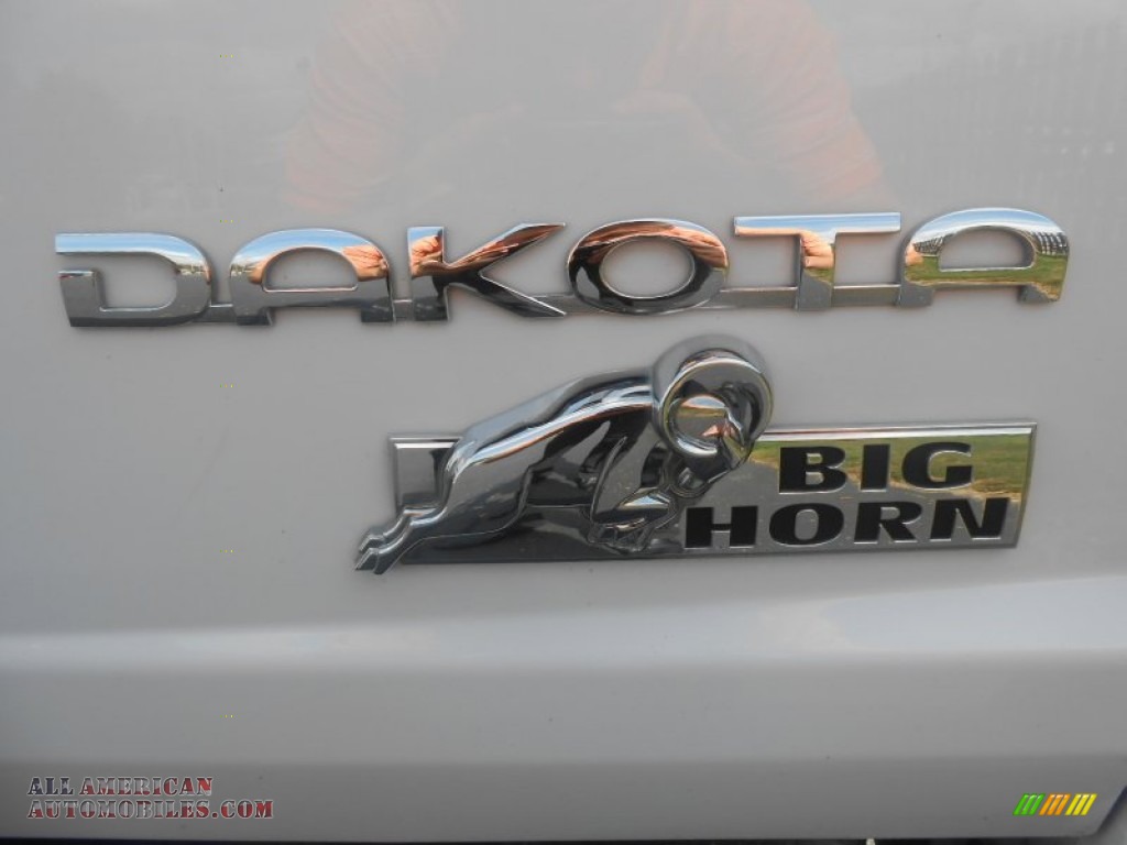 2011 Dakota Big Horn Crew Cab 4x4 - Bright White / Dark Slate Gray/Medium Slate Gray photo #9