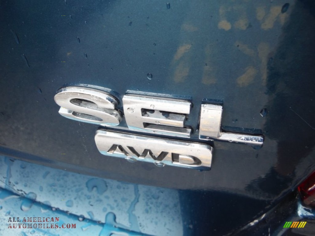 2011 Edge SEL AWD - Mediterranean Blue Metallic / Medium Light Stone photo #10