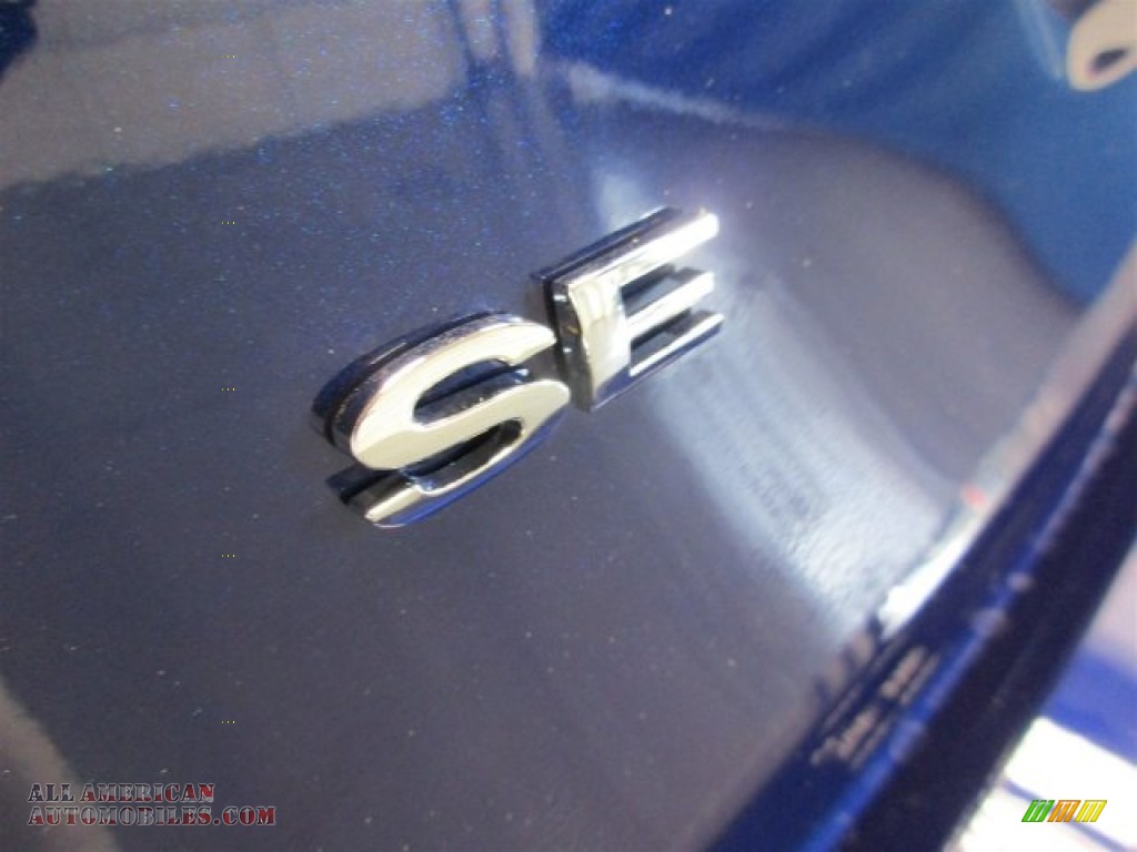 2016 Fiesta SE Sedan - Kona Blue Metallic / Charcoal Black photo #7