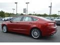 Ford Fusion SE Ruby Red Metallic photo #24