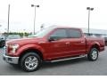 Ford F150 XLT SuperCrew Ruby Red Metallic photo #3