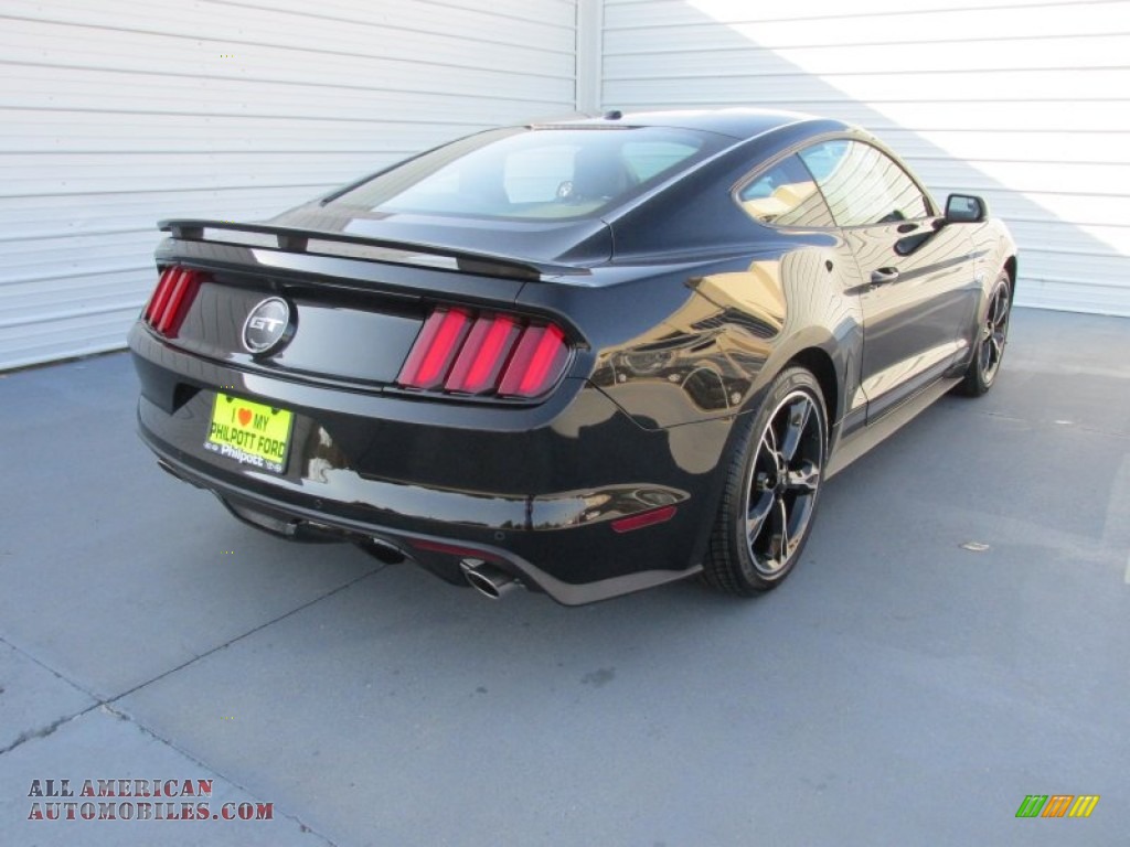 2016 Mustang GT/CS California Special Coupe - Shadow Black / California Special Ebony Black/Miko Suede photo #4