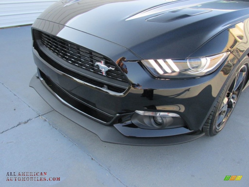 2016 Mustang GT/CS California Special Coupe - Shadow Black / California Special Ebony Black/Miko Suede photo #10