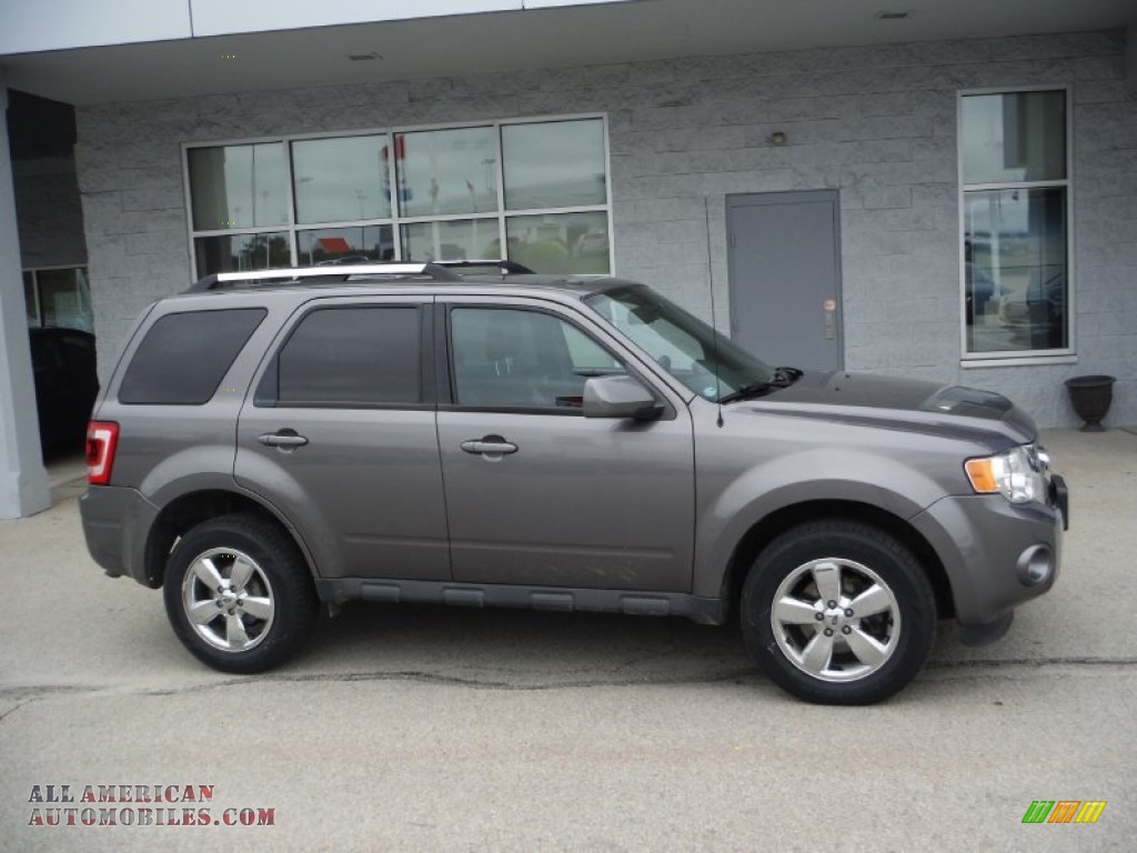 2012 Escape Limited V6 4WD - Sterling Gray Metallic / Charcoal Black photo #2