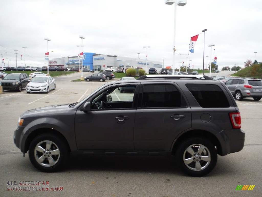 2012 Escape Limited V6 4WD - Sterling Gray Metallic / Charcoal Black photo #6