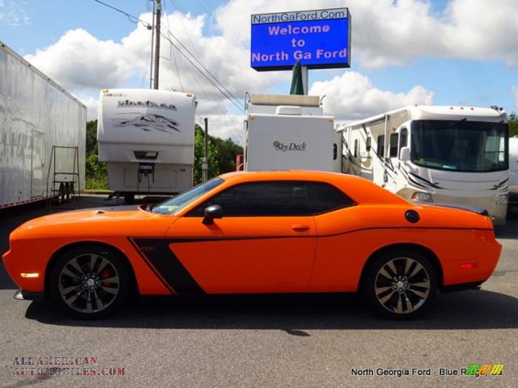 2014 Challenger SRT8 392 - Header Orange / Dark Slate Gray photo #2