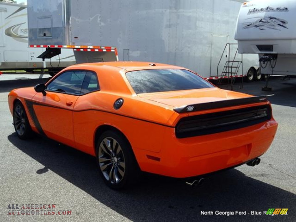 2014 Challenger SRT8 392 - Header Orange / Dark Slate Gray photo #3
