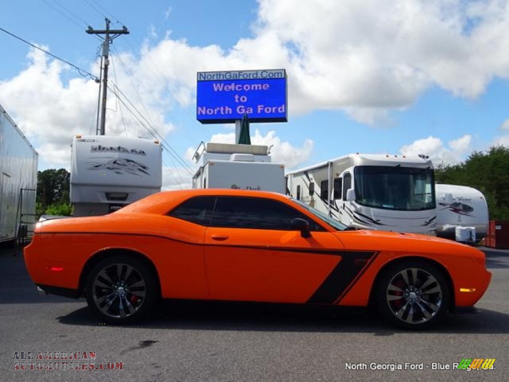 2014 Challenger SRT8 392 - Header Orange / Dark Slate Gray photo #6