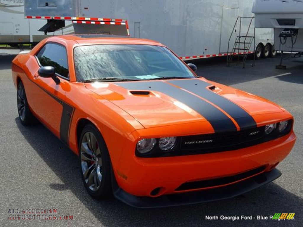 2014 Challenger SRT8 392 - Header Orange / Dark Slate Gray photo #7
