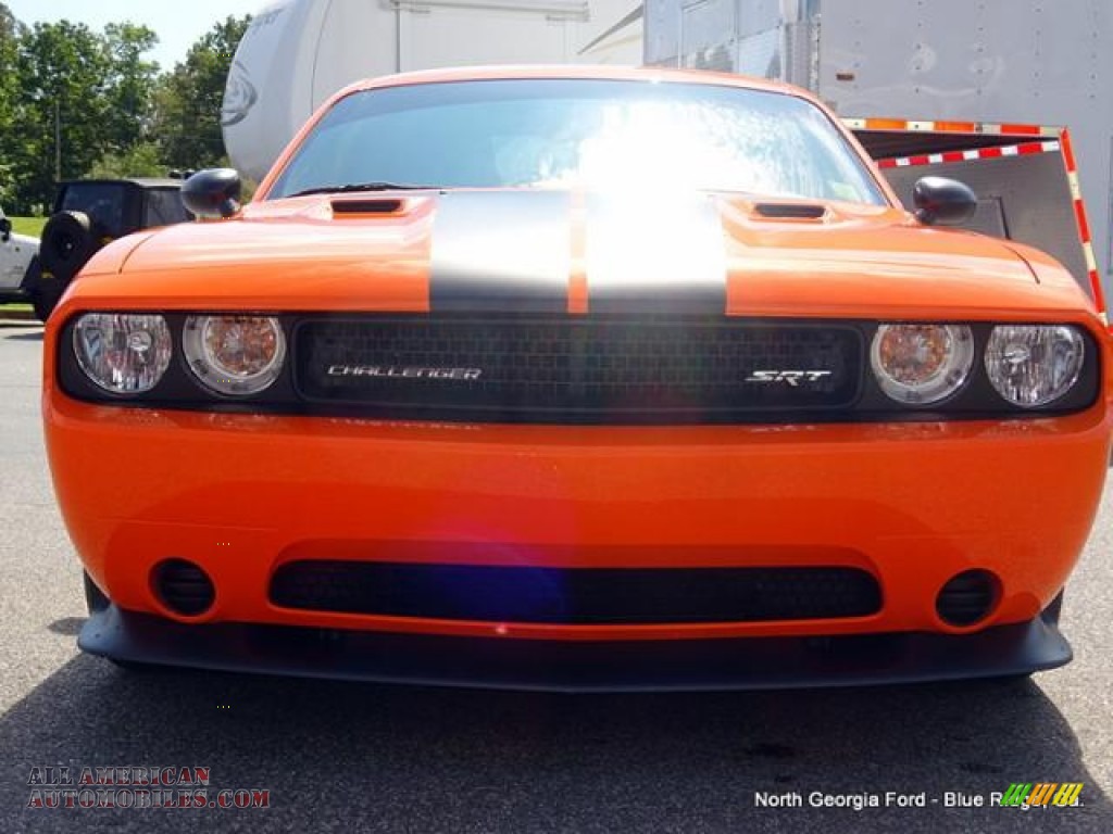 2014 Challenger SRT8 392 - Header Orange / Dark Slate Gray photo #8