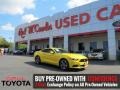 Ford Mustang V6 Coupe Triple Yellow Tricoat photo #1