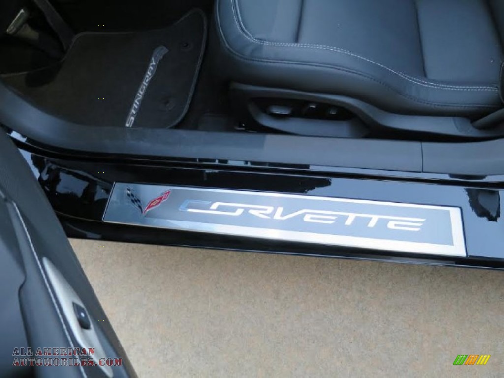 2015 Corvette Stingray Coupe Z51 - Black / Jet Black photo #22
