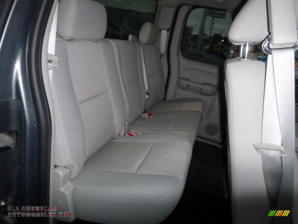2011 Silverado 1500 LT Extended Cab 4x4 - Taupe Gray Metallic / Light Titanium/Ebony photo #9