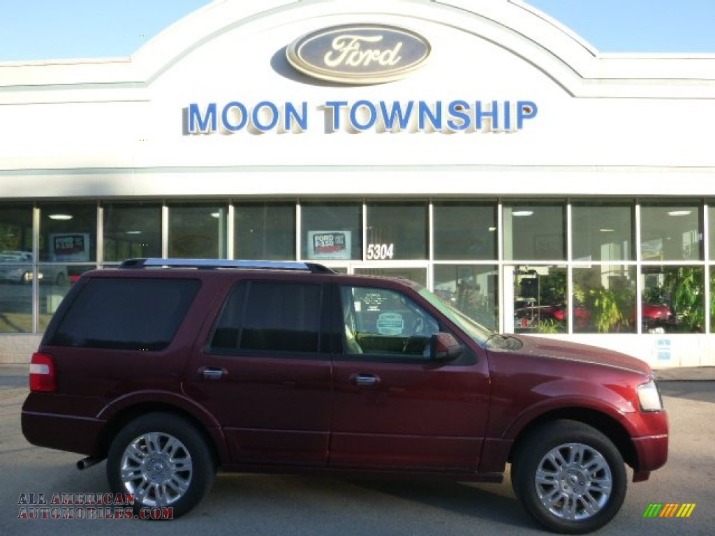 Autumn Red Metallic / Charcoal Black Ford Expedition Limited 4x4