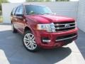 Ford Expedition EL King Ranch Ruby Red Metallic photo #1