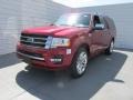 Ford Expedition EL King Ranch Ruby Red Metallic photo #7