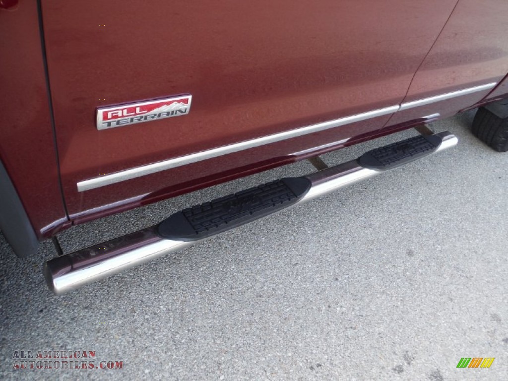 2014 Sierra 1500 SLT Double Cab 4x4 - Sonoma Red Metallic / Jet Black photo #4